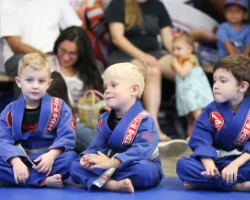 Happy student from Gracie Barra