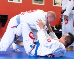 An adult in the Adults Jiu-Jitsu class.