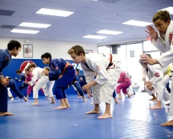 Happy student from Gracie Barra